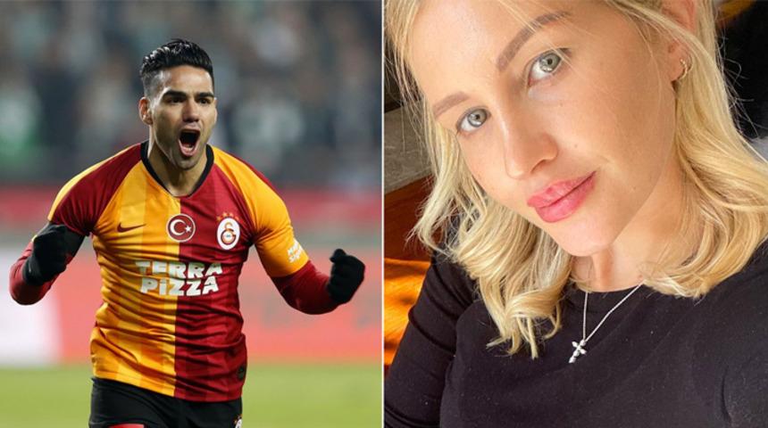Falcao'nun eşi Lorelei Taron'dan taraftarları kızdıran paylaşım