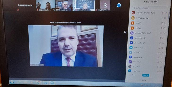 Okumuş, ilk yarının son ders zilini Karpuzlulu öğretmenlerle çaldı G5