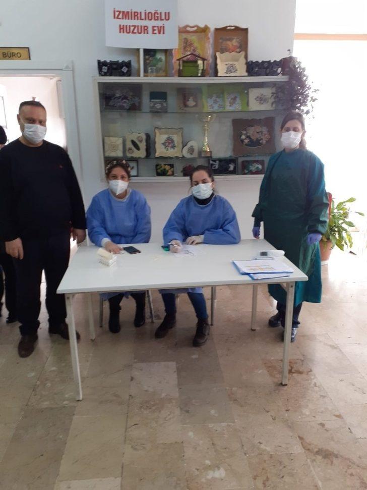 Huzurevi sakinlerine korona aşısı yapıldı G2