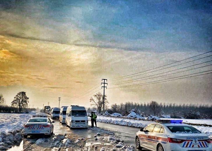 Jandarmadan ’kış lastiği’ denetimi G1