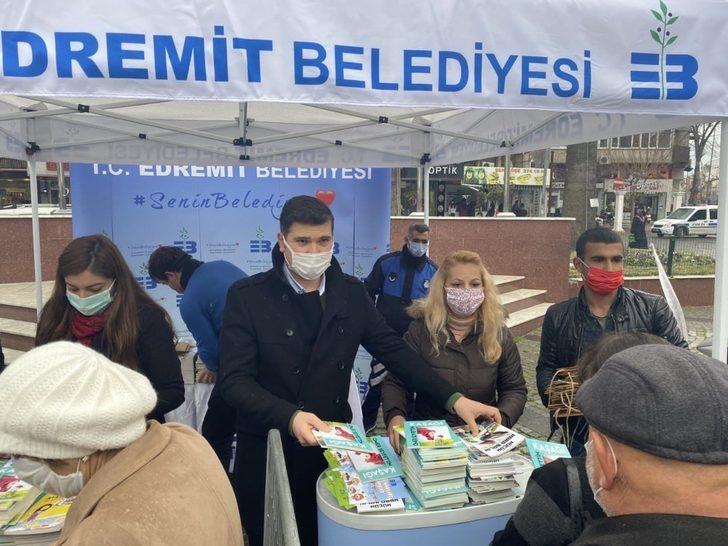 Edremit Belediyesi’nden çocuklara karne hediyesi 15 bin kitap G5