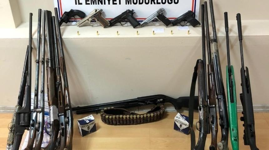 Zonguldak&rsquo;ta silah ticareti operasyonu