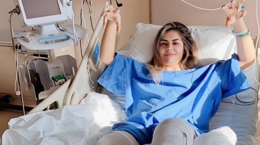 Beşiktaşlı Sevgi Çınar, çapraz bağ ameliyatı oldu