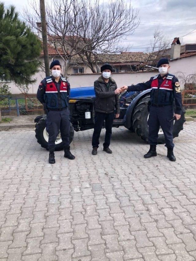 Manisa’dan çalınan traktör Şanlıurfa’da bulundu