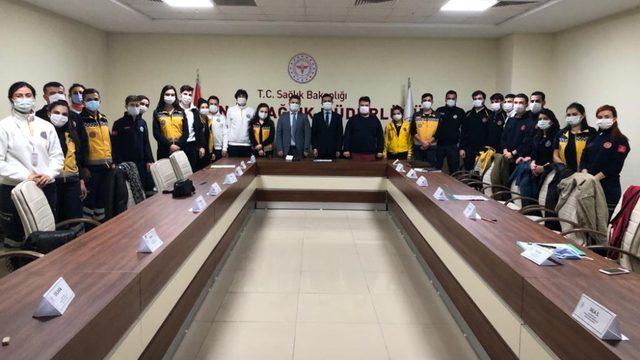 Yeni atanan 112 personeli eğitimden geçti