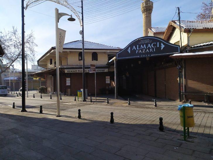 Gaziantep sokakları kısıtlamanın ilk günü sessiz ve sakin G1