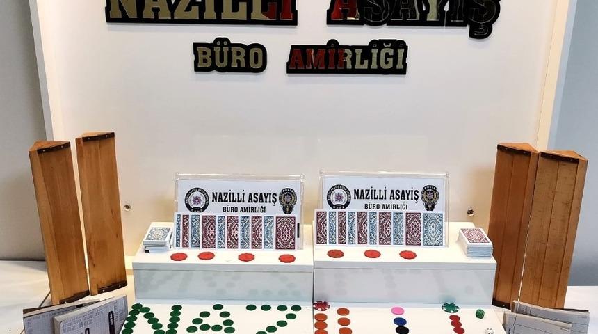 Nazilli&rsquo;de kumar baskını