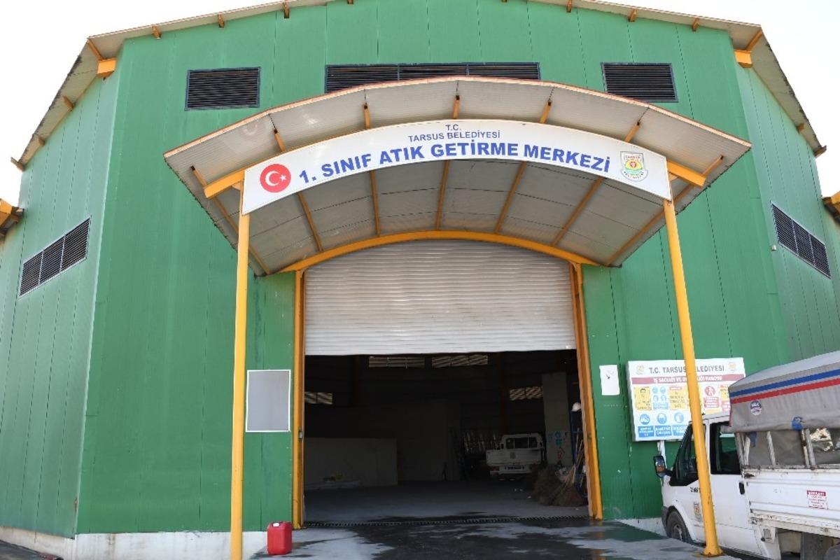 &Ccedil;ukurova&rsquo;nın ilk Atık Getirme Merkezi Tarsus Belediyesi&rsquo;nden