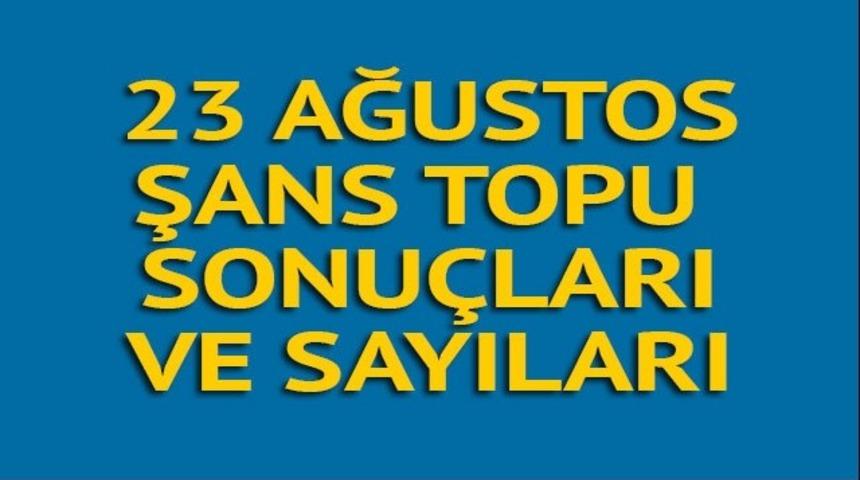 Şans Topu sonu&ccedil;ları 23-08-2017: İşte Milli Piyango Şans Topu 845. hafta sayıları