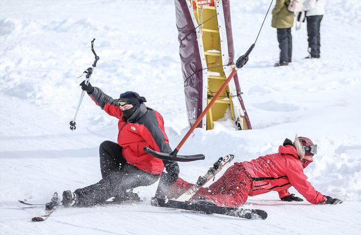 Uludağ'da sömestr tatili yoğunluğu yaşanıyor G1