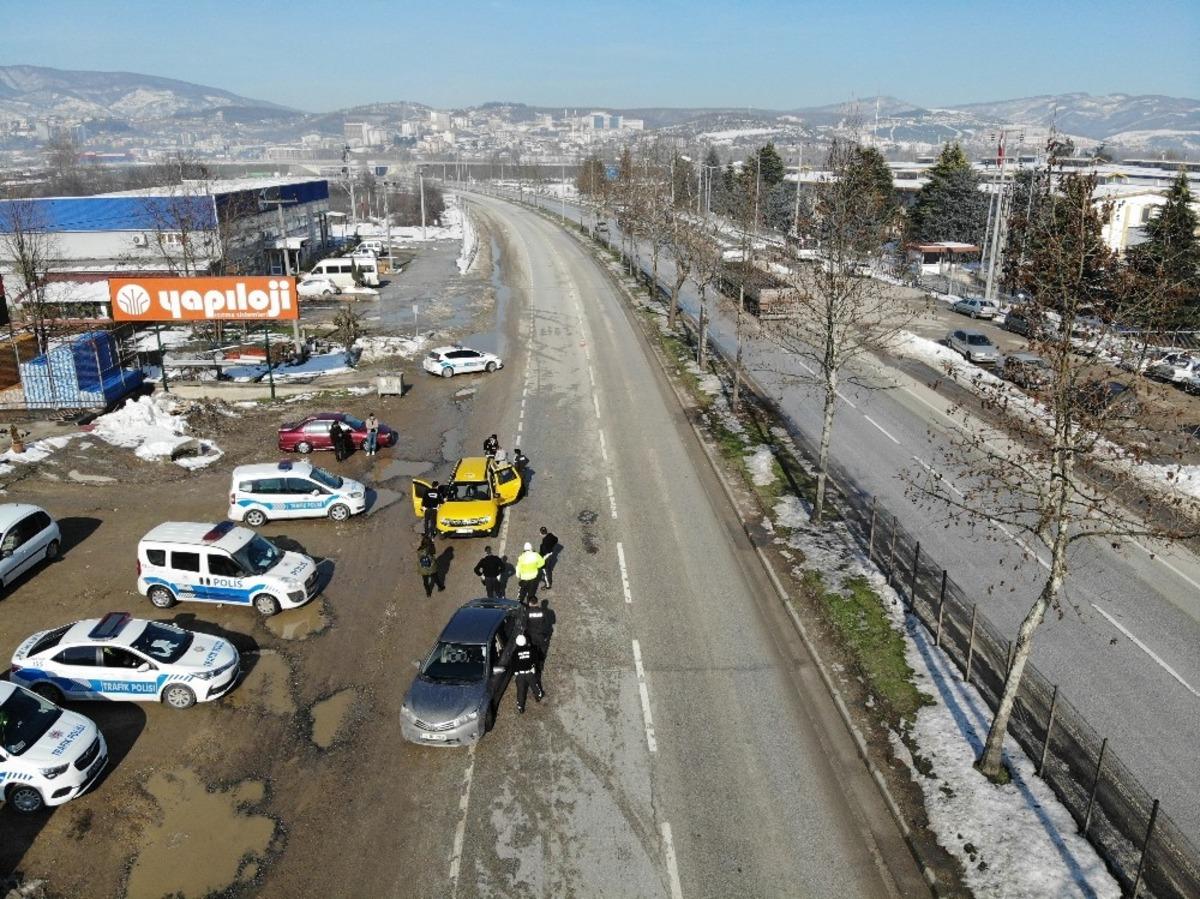 Drone destekli uygulamada 20 kişiye 23 bin lira ceza