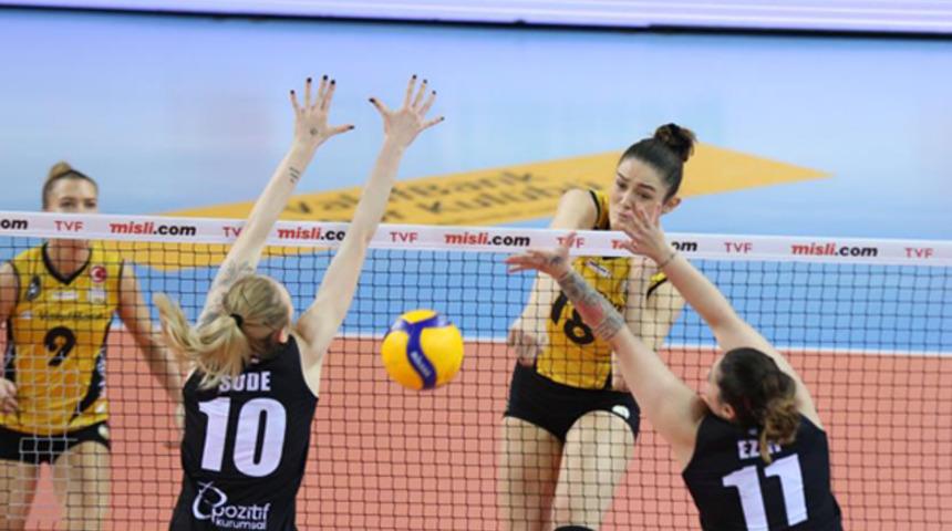 Lider VakıfBank'tan 24. galibiyet