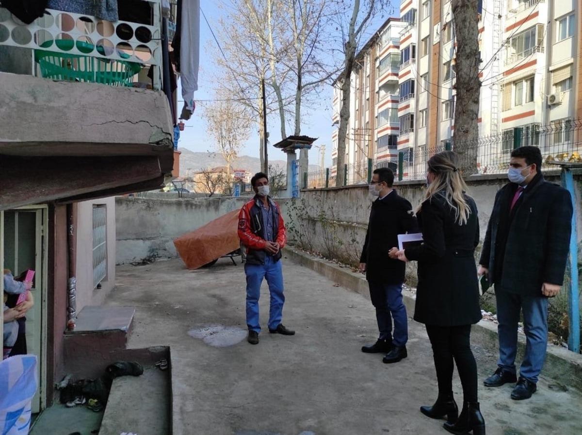 Kaymakam Akpay&rsquo;ın mahalle ziyaretleri s&uuml;r&uuml;yor