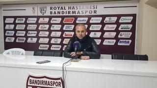 Royal Hastanesi Bandırmaspor-Bereket Sigorta Ümraniyespor maçının ardından