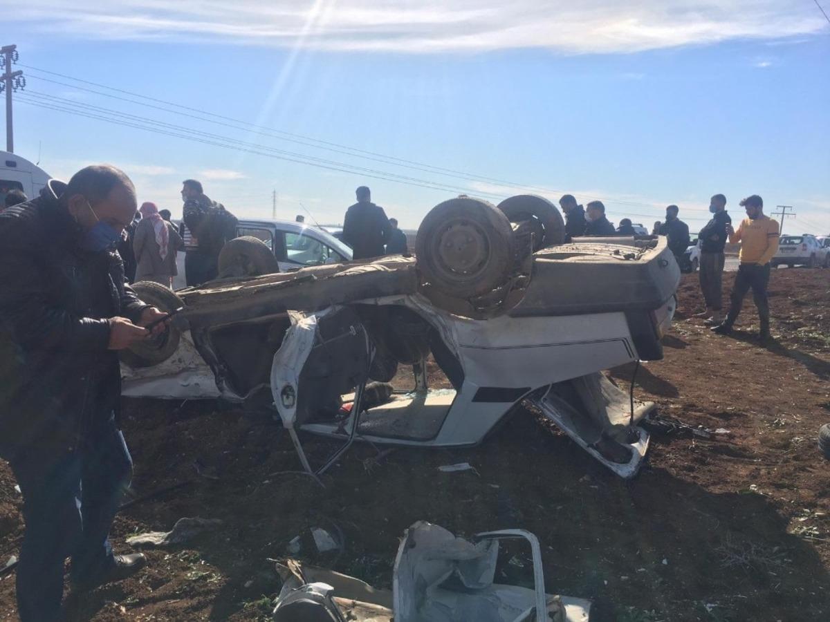 Mardin&rsquo;de trafik kazası: 3 yaralı
