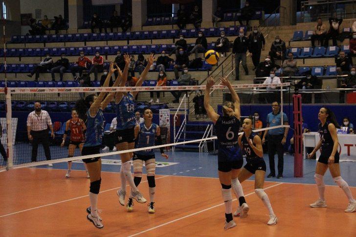 Sultanlar Ligi: Aydın Büyükşehir Belediyespor: 1 - Nilüfer Belediyespor: 3 G2