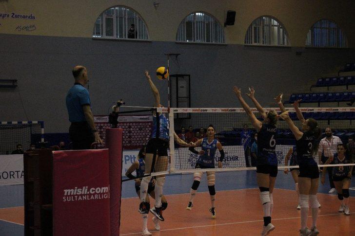 Sultanlar Ligi: Aydın Büyükşehir Belediyespor: 1 - Nilüfer Belediyespor: 3 G3