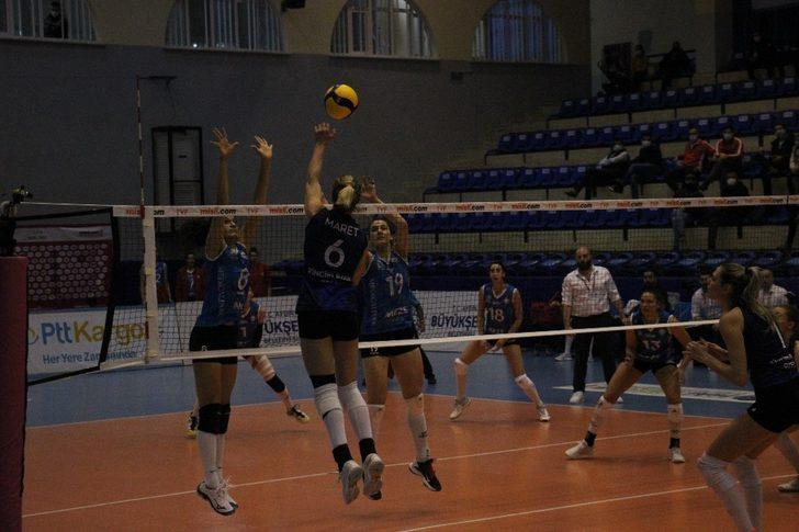 Sultanlar Ligi: Aydın Büyükşehir Belediyespor: 1 - Nilüfer Belediyespor: 3 G4