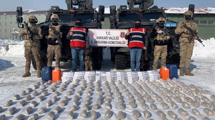 İran&rsquo;dan getirilen 99 kilo eroin yakalandı