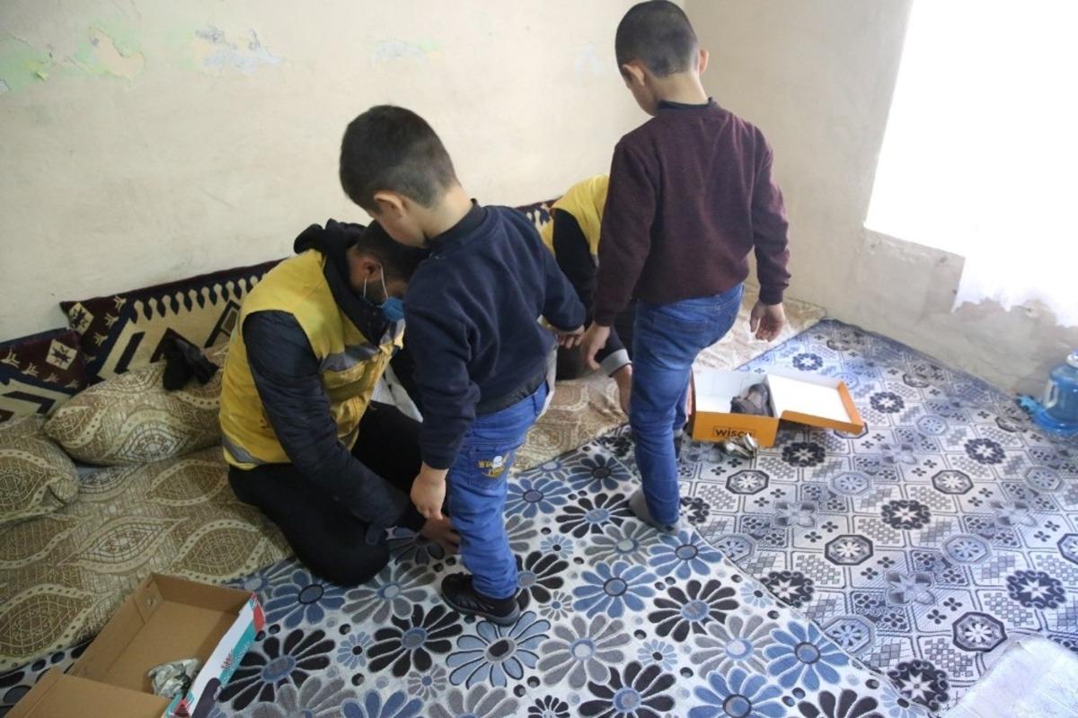 Haliliye Belediyesinden ihtiya&ccedil; sahibi &ccedil;ocuklara kıyafet yardımı