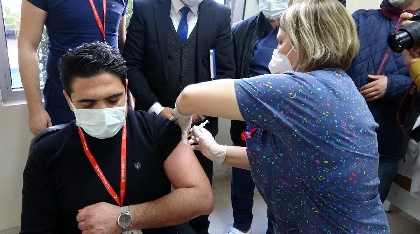 Osmaniye&rsquo;de birinci doz aşılama tamamlandı