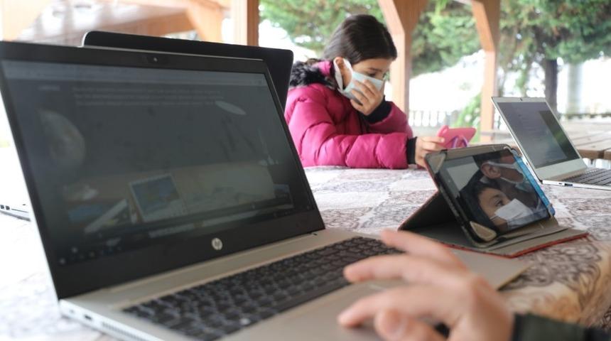 İzmit&rsquo;te 5 k&ouml;y internete kavuştu