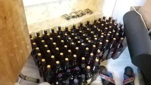 Adana’da sahte içki operasyonu