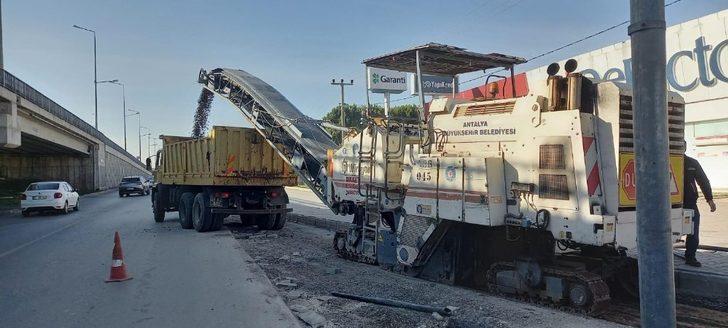 Kısıtlamada kent merkezinde bakım onarım çalışması G3