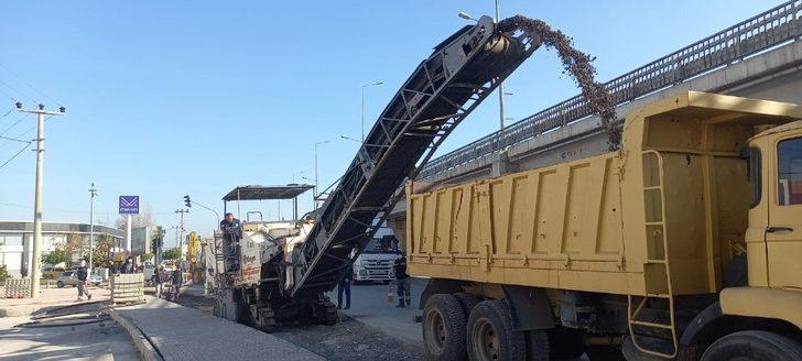 Kısıtlamada kent merkezinde bakım onarım çalışması G4