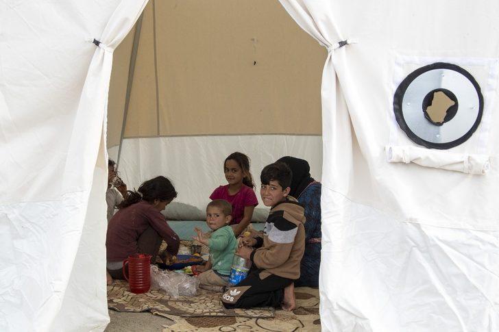 Mersin’deki mevsimlik tarım işçilerine yeni çadır G1