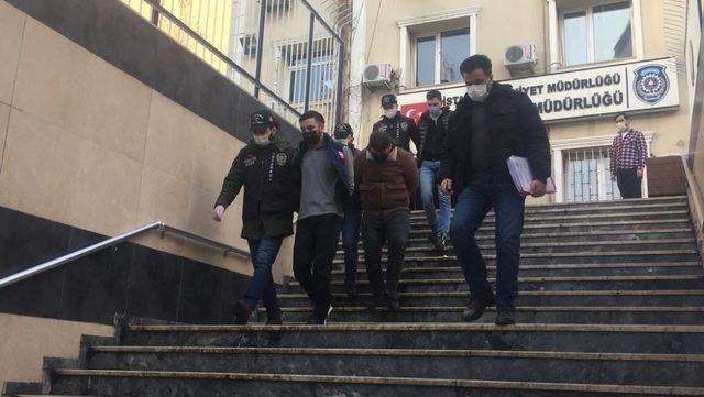 Su&ccedil; makinesi hırsızlar yakalandı 1