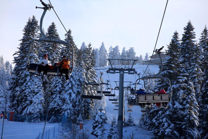 Ilgaz Dağı'nda yarıyıl tatili ve hafta sonu yoğunluğu G3
