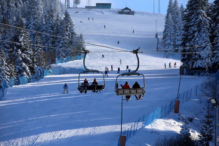 Ilgaz Dağı'nda yarıyıl tatili ve hafta sonu yoğunluğu G4