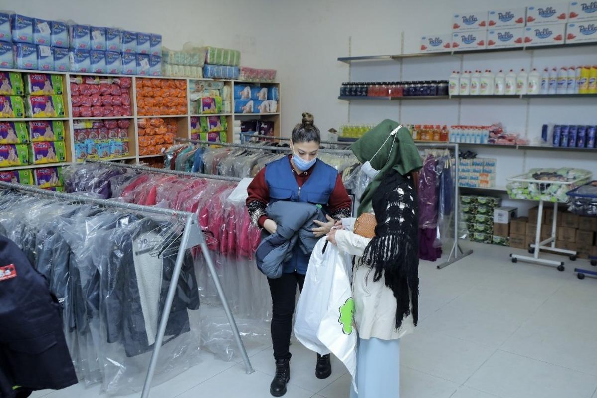 Şehitkamil&rsquo;den dar gelirli ailelere giyim yardımı