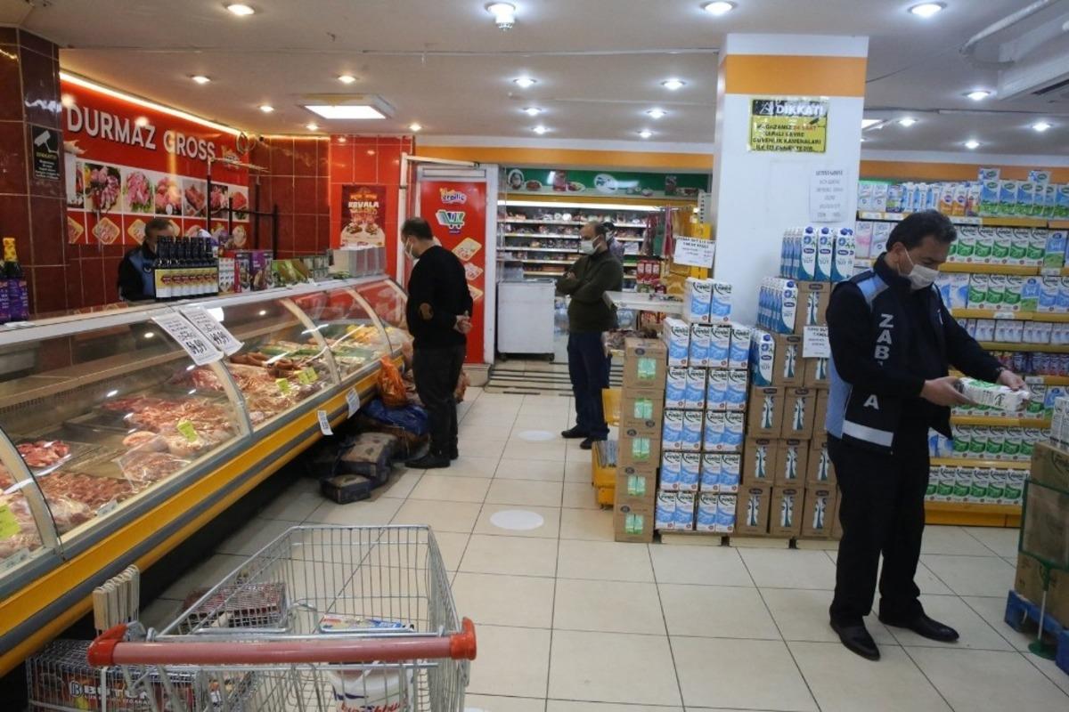 Haliliye&rsquo;de kısıtlamadan muaf olan işyerleri denetlendi