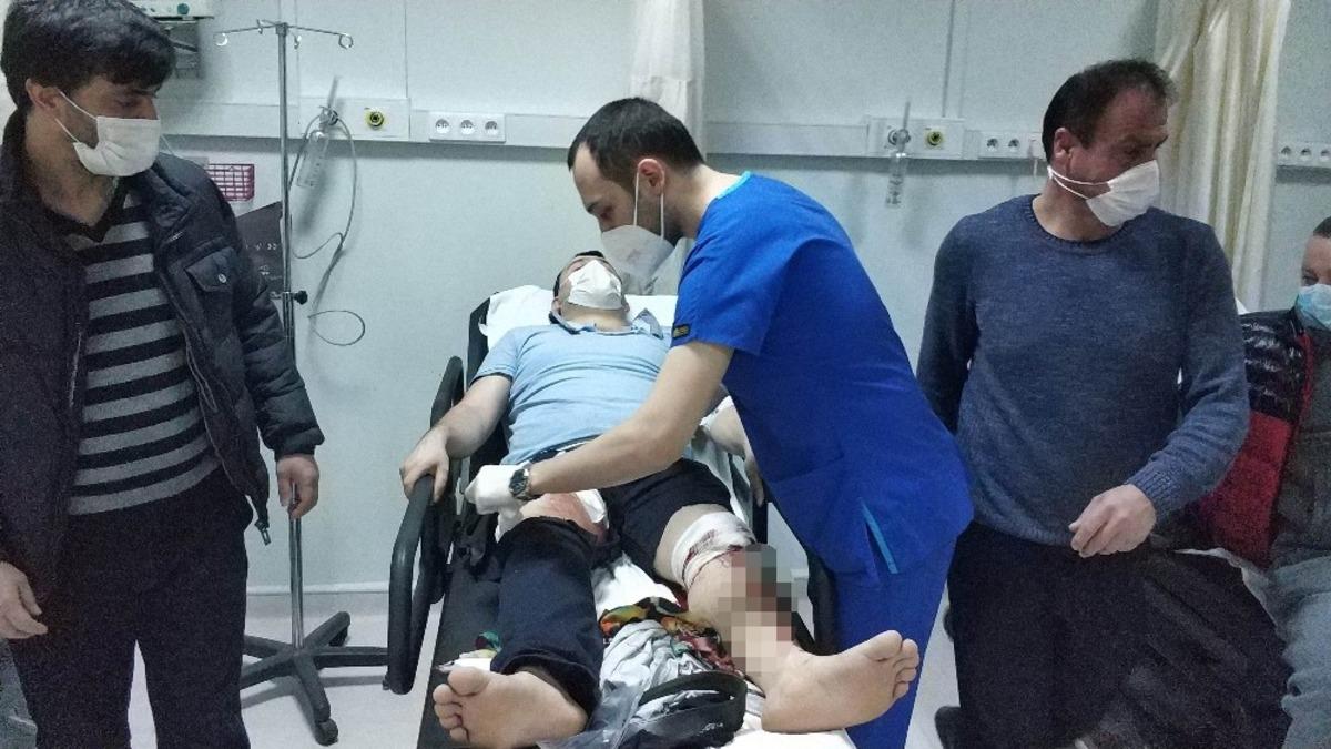 2 aylık bebeğin ağlama sesinden rahatsız olan komşuların kavgasında 5 kişi hastanelik oldu