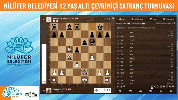 Nilüfer’de satranç turnuvasına büyük ilgi G3