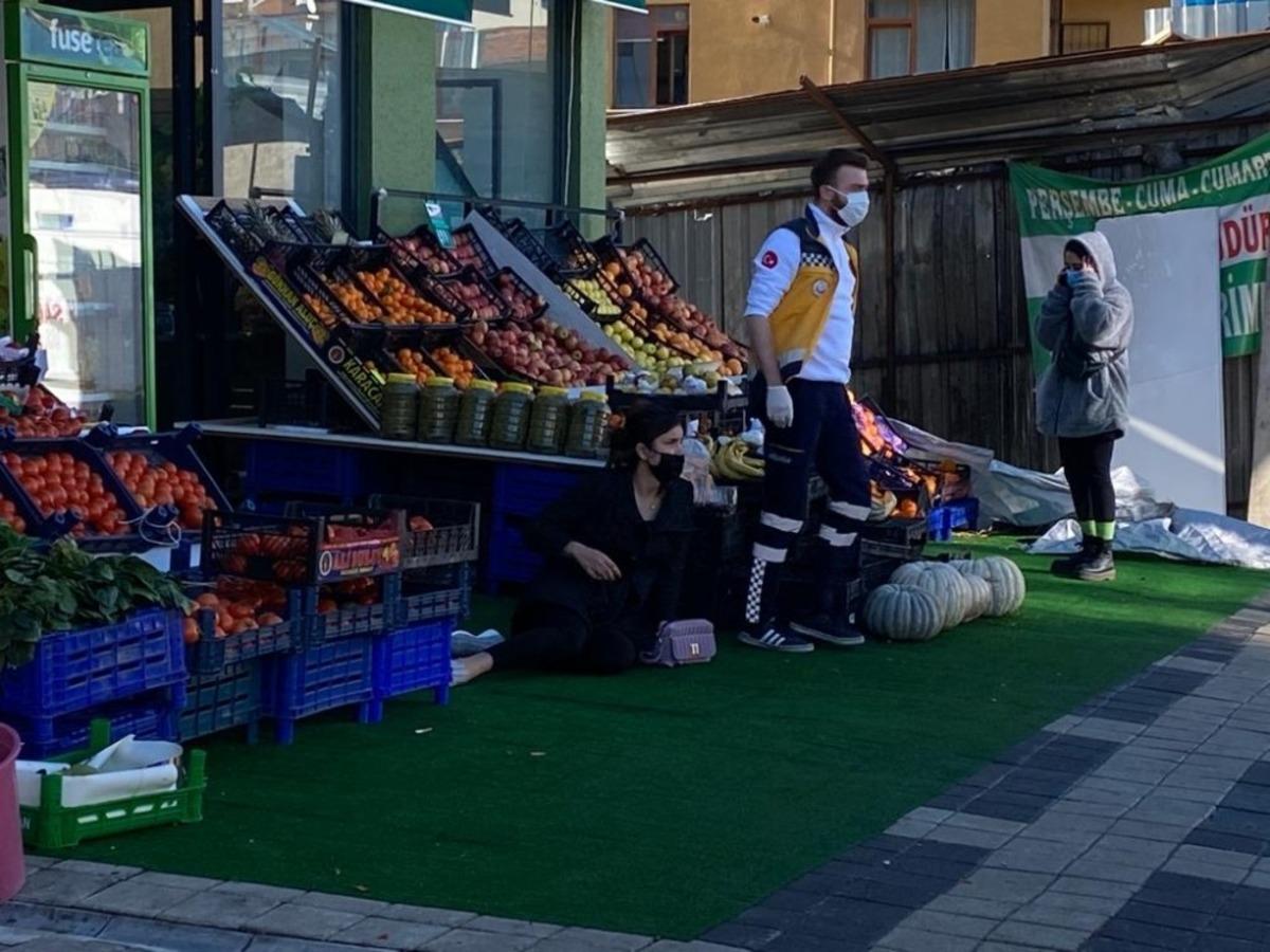 Kadık&ouml;y&rsquo;de manavda silahlı saldırı: 1 yaralı