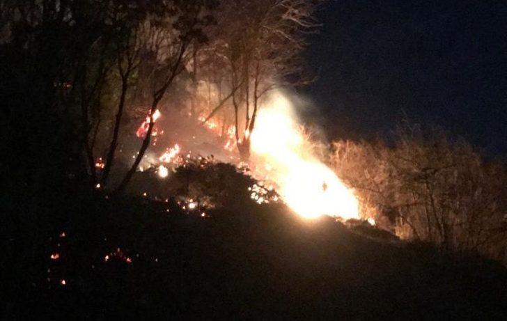 Örtü yangınını mahalleli söndürdü G2
