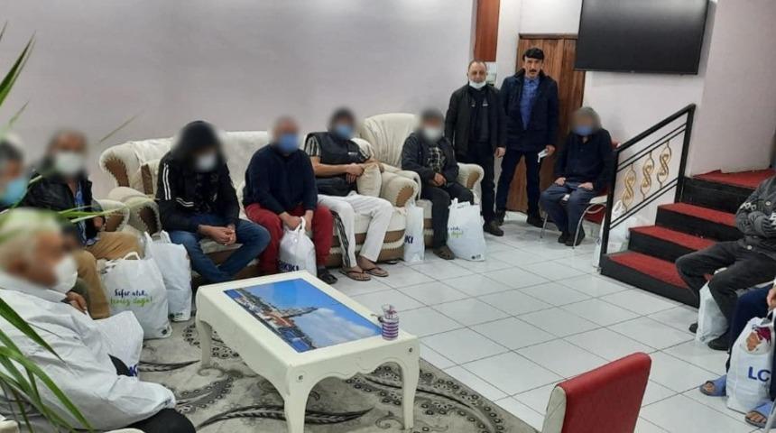 Erzincan&rsquo;da sokakta yaşayan evsizler otellere yerleştirildi