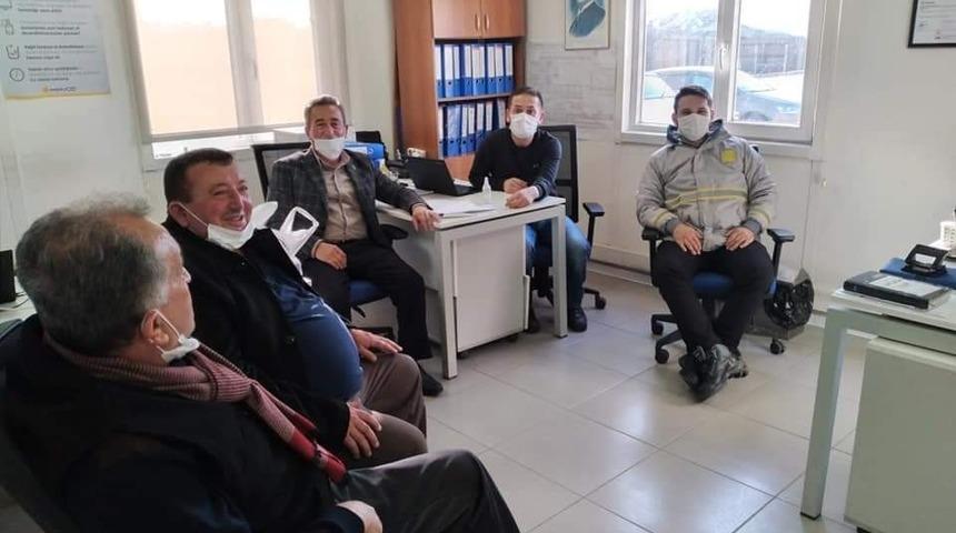 Başkan &Ccedil;elen, şikayetlerini dile getirdi