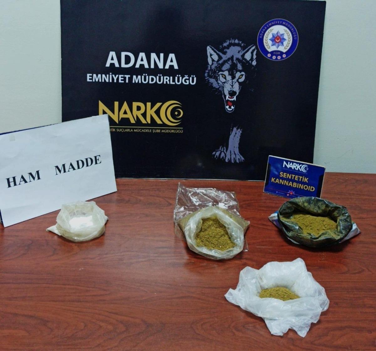 Adana&rsquo;da uyuşturucuya bir haftada 39 tutuklama