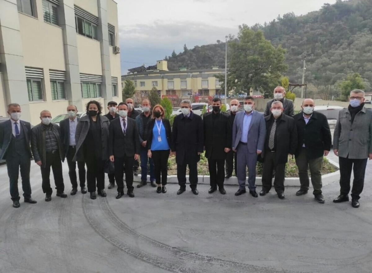 MHP Aydın İl Başkanı Alıcık, S&ouml;ke il&ccedil;e teşkilatı ile buluştu