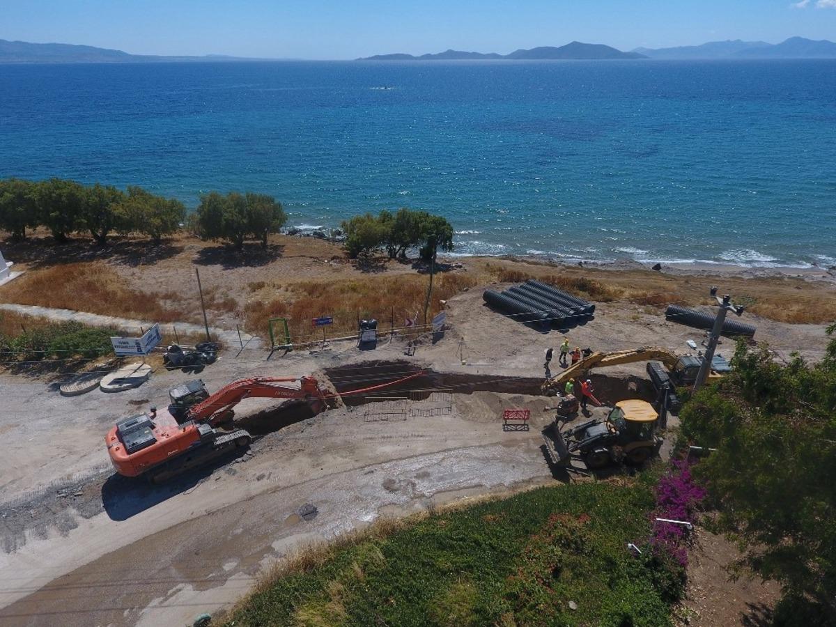 Bodrum&rsquo;da kanalizasyonun 55 kilometresi tamamlandı