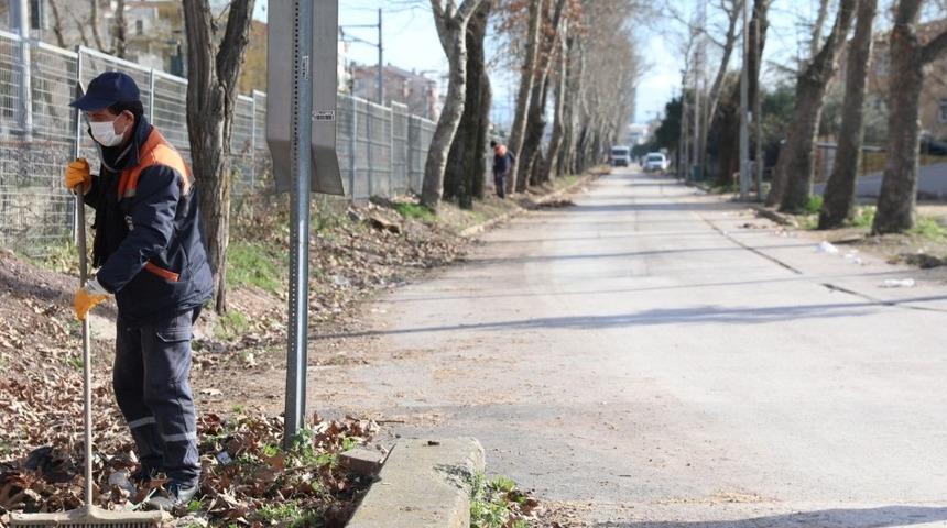 Körfez’de hafta sonu temizlik mesaisi