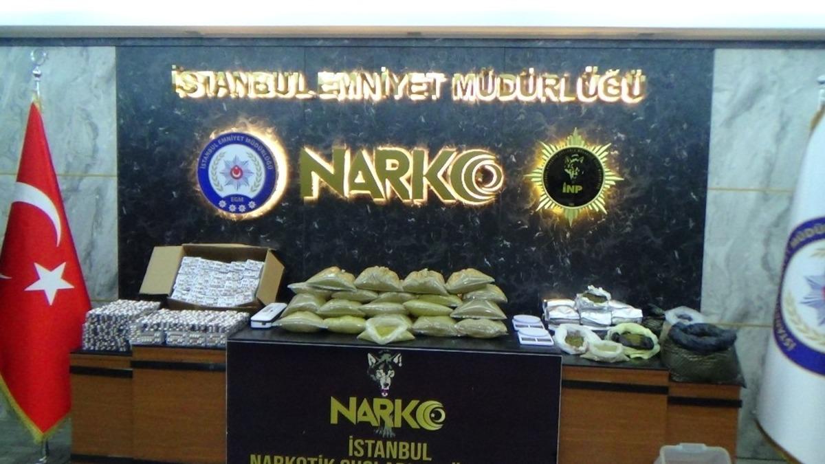 İstanbul&rsquo;da uyuşturucu operasyonu: 4 tutuklu