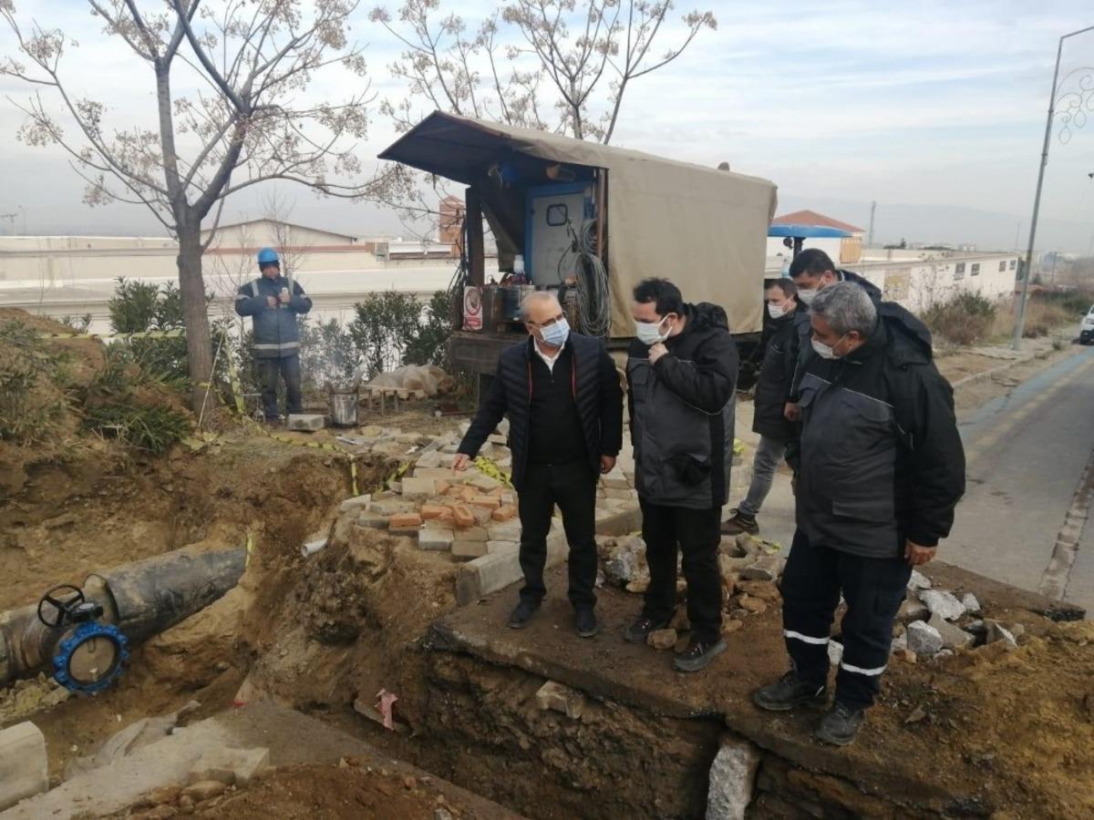 Başkan Kayda, &ccedil;alışmaları yerinde inceledi