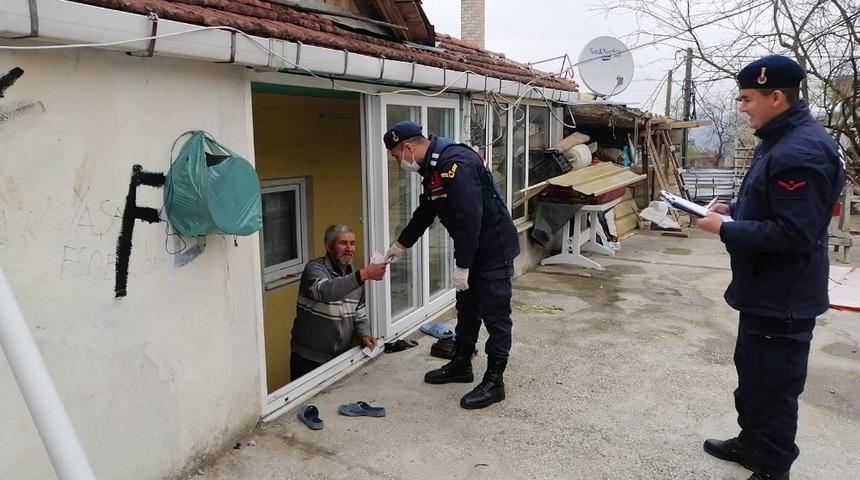 Jandarma ekipleri 56 saatte 471 ihtiyacı karşıladı