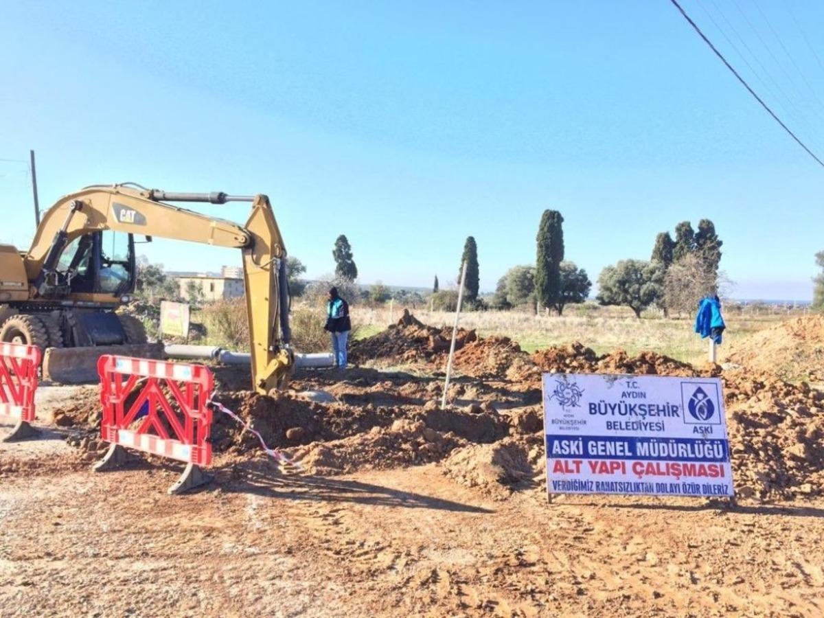 Aydın&rsquo;ın altyapısı ASKİ&rsquo;nin &ccedil;alışmalarıyla g&uuml;&ccedil;leniyor
