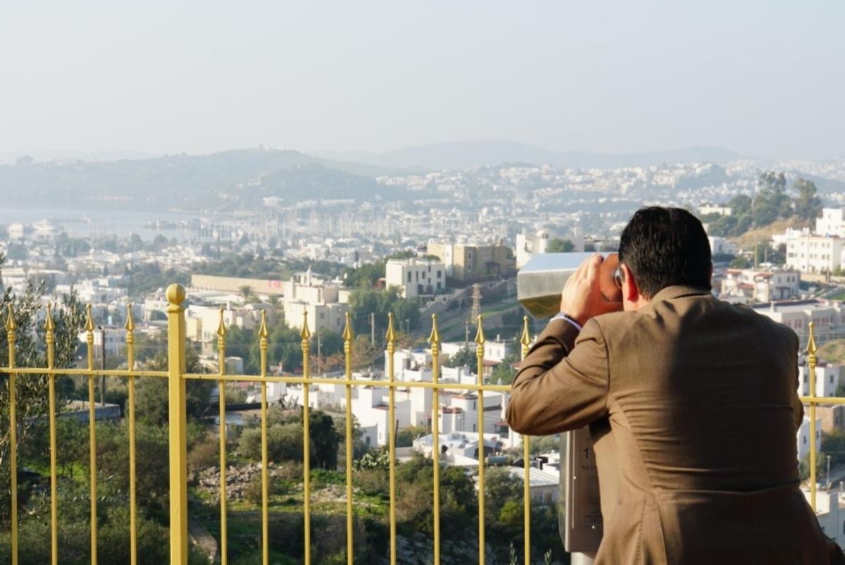 Milyonlarca turist Bodrum&rsquo;u artık seyir terasından izleyecek